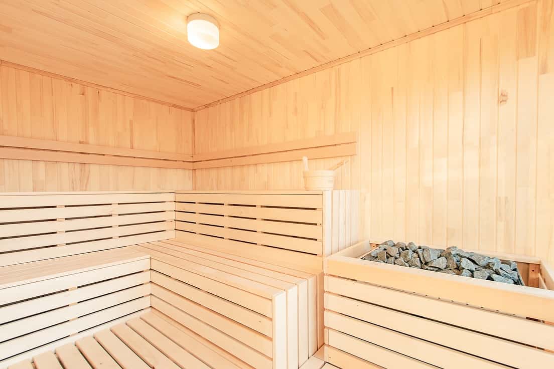 Sauna Interior in Mestia - MyLarda